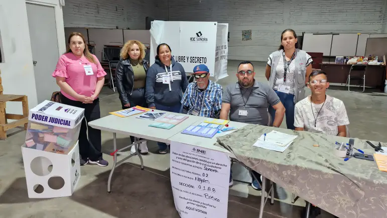 INE promueve responsabilidad cívica en funcionarios de casilla
