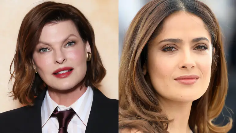 El vínculo legal entre Linda Evangelista y Salma Hayek
