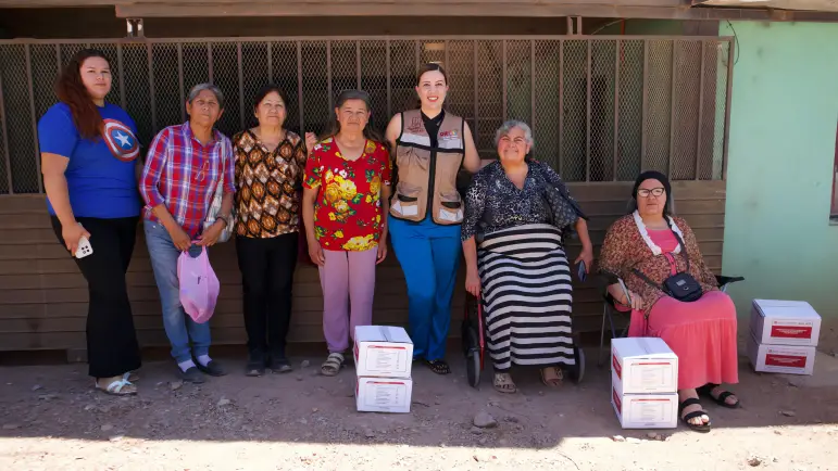 Distribución de despensas continúa en Nogales
