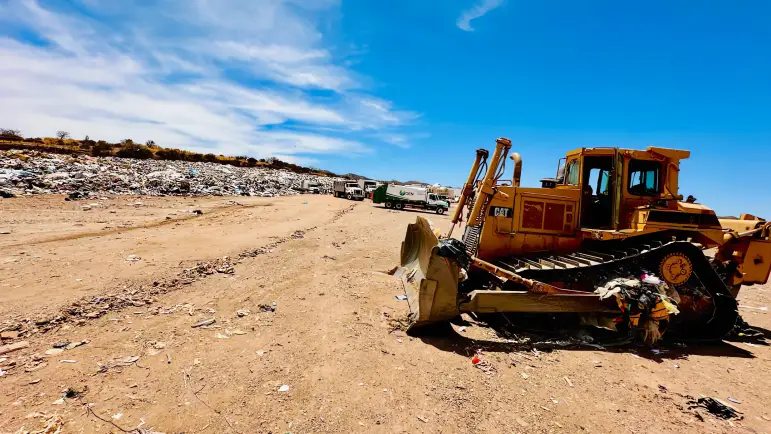 Mejoras en la operación del relleno sanitario de Nogales
