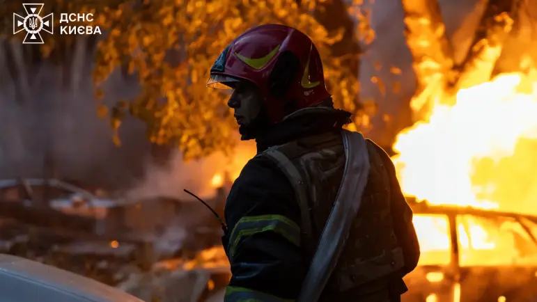 Ataque ruso masivo deja Kiev en ruinas

