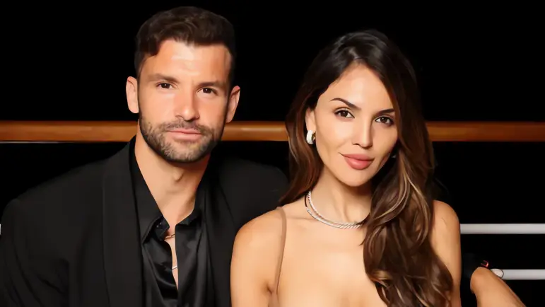 Eiza González muestra su apoyo a Dimitrov tras lesión en Wimbledon
