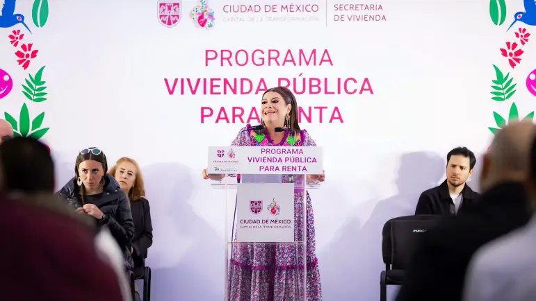CDMX: Clara Brugada anuncia plan de 20,000 viviendas con renta controlada
