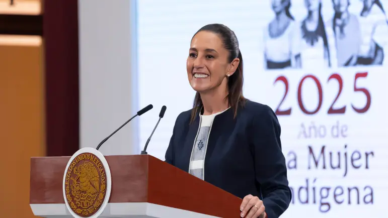 Sheinbaum rechaza acusaciones de Trump sobre narcotráfico en México