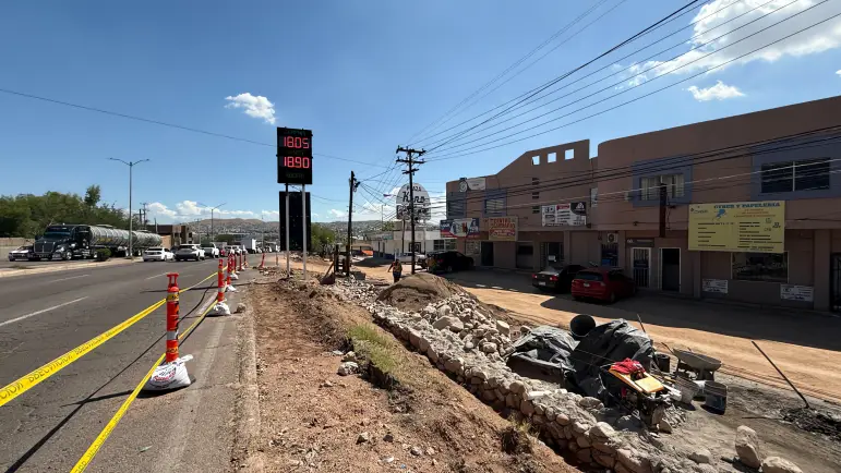 Ampliación de la carretera Obregón en marcha