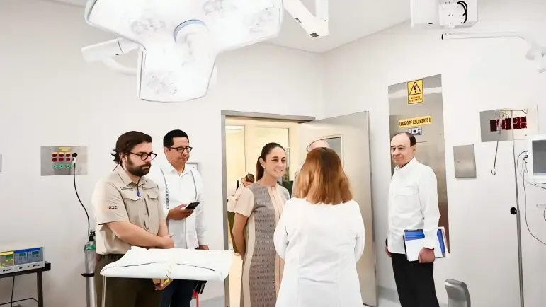 Inauguran nuevo hospital del IMSS en Guaymas
