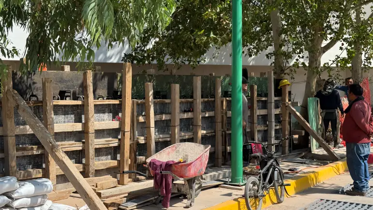Seguimiento constante en obras de rehabilitación en calle Tecnológico, Nogales