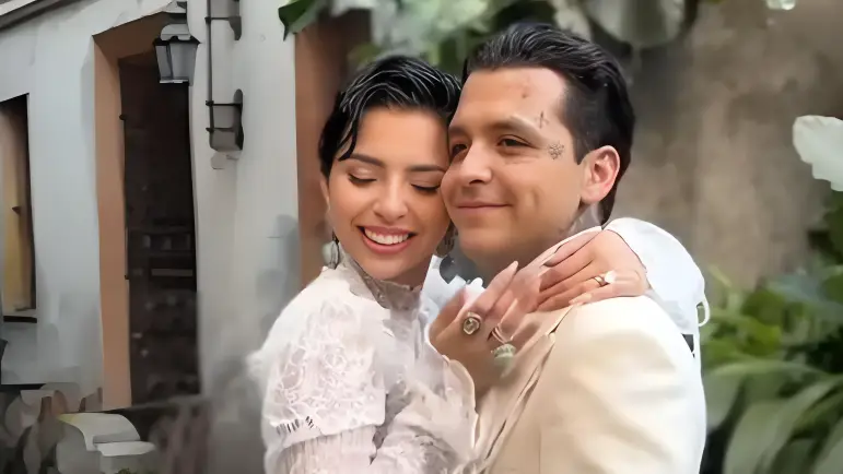 Christian Nodal revela boda espiritual con Ángela Aguilar en Roma solo 21 días después de su ruptura con Cazzu