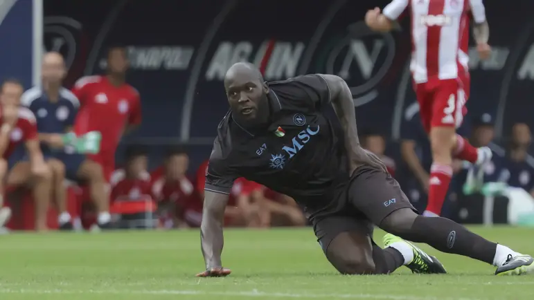 Lukaku, duda para el debut del Napoli en Serie A
