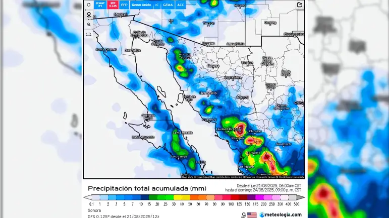 Fin de semana con lluvias intensas y calor extremo
