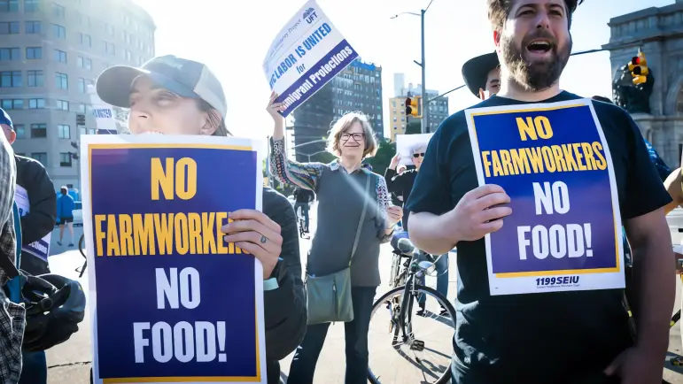 Inmigrantes en granjas de Nueva York: Amenaza de redadas del ICE
