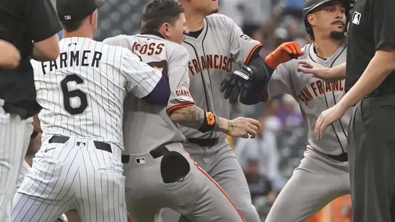Tensión en el diamante: Devers desata bronca y San Francisco castiga a unos Rockies desordenados