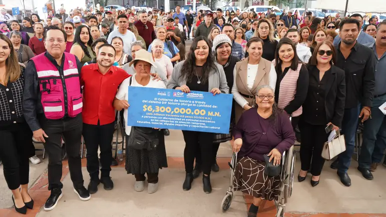 Abren convocatoria para estímulos económicos a personas con discapacidad en Sonora