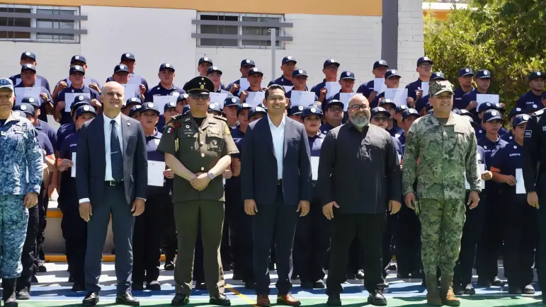 155 nuevos policías refuerzan la seguridad en Sonora
