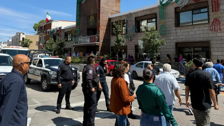 Simulacro Nacional: Evacuación en Ayuntamiento de Nogales