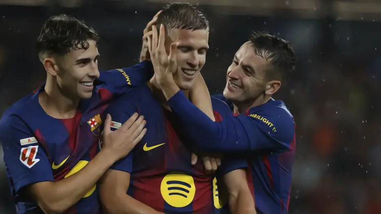 Barcelona golea al Getafe y presiona al Real Madrid