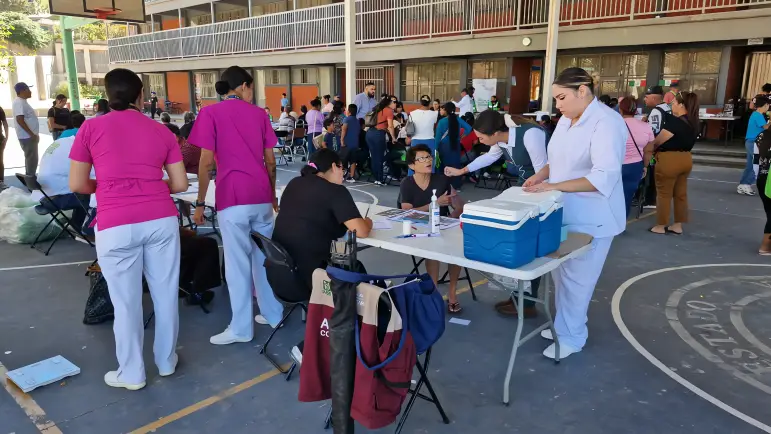 Exitosa jornada de salud en la Colosio: Módulos llenos por demanda ciudadana