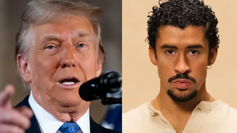 Trump critica elección de Bad Bunny para evento clave: “No sé quién es, es una locura”