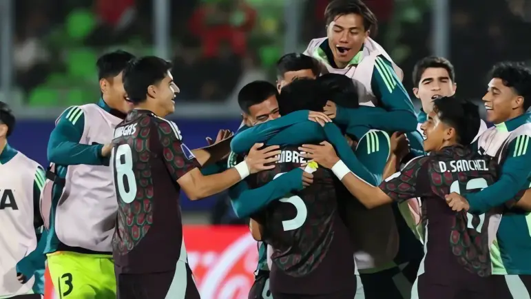 México golea a Chile y avanza con autoridad a cuartos del Mundial Sub-20