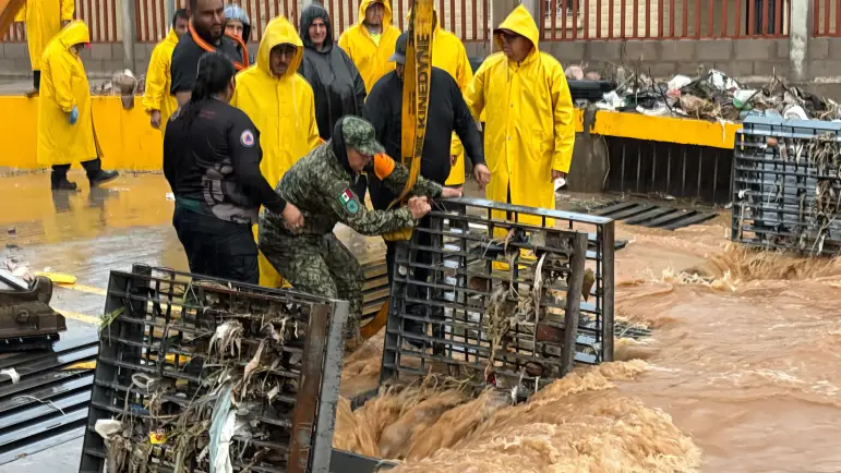 Lluvias en Nogales dejan daños y movilizan a autoridades ante nuevos riesgos