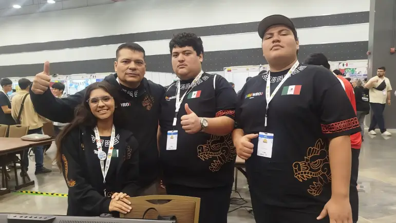 Nogalenses jóvenes se ubican entre los diez mejores de la Olimpiada Mundial de Robótica