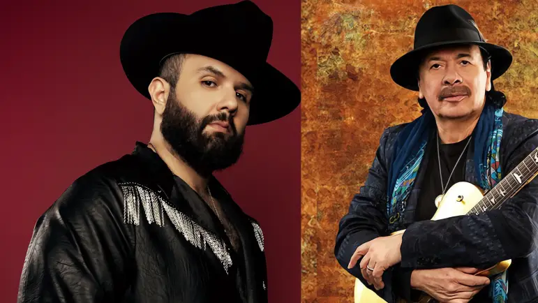 Carín León y Carlos Santana unen fuerzas en un nuevo dueto que fusiona raíces mexicanas y sonidos globales