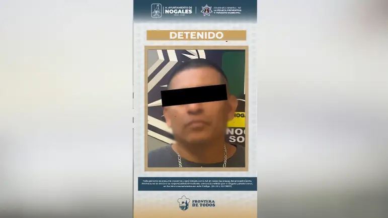 Detenido tras amenazar a policías y reclamar vínculo con grupo criminal