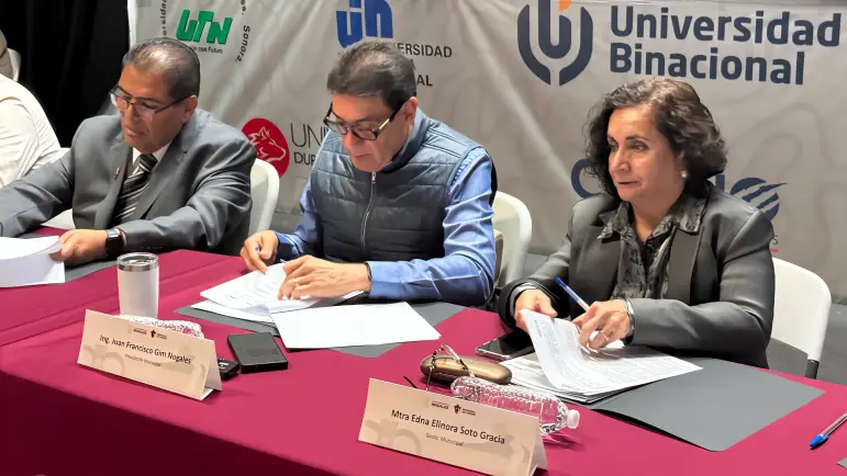 Nogales fortalece vínculos con instituciones para impulsar prácticas estudiantiles