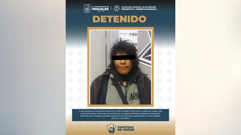 Joven de 22 años detenido por allanamiento en La Mesa