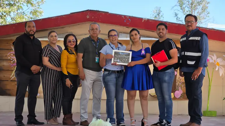 14 sanitarios rehabilitados en escuelas de Nogales con apoyo de la industria maquiladora