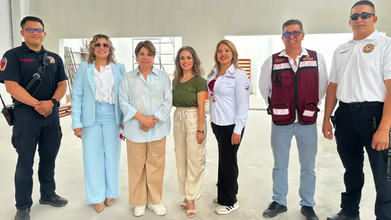 Se avanza en la renovación de la estación de bomberos de la colonia Virreyes