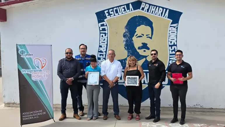 Nogales avanza en educación con nuevas obras en la Escuela “23 de Marzo”