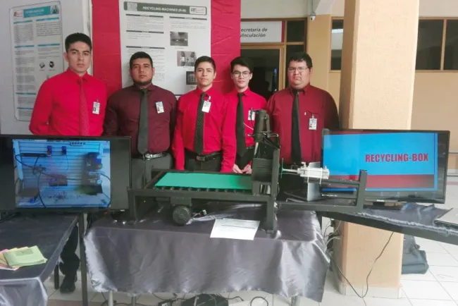 Reciclan estudiantespara realizar prototipos