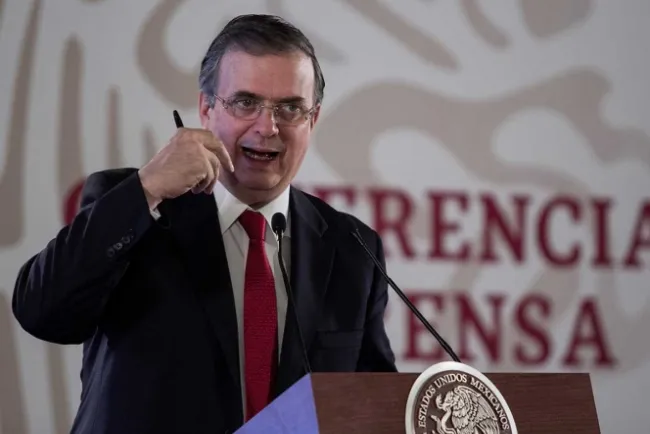 México no actua bajo amenazas: Marcelo Ebrard