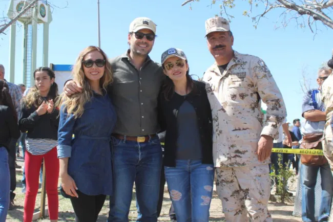 Disfrutan en familia Paseo 2019 en instalaciones de la 45/Zona Militar