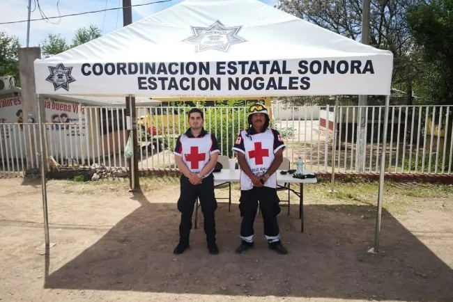 Ofrece Cruz Rojaatención a viajeros