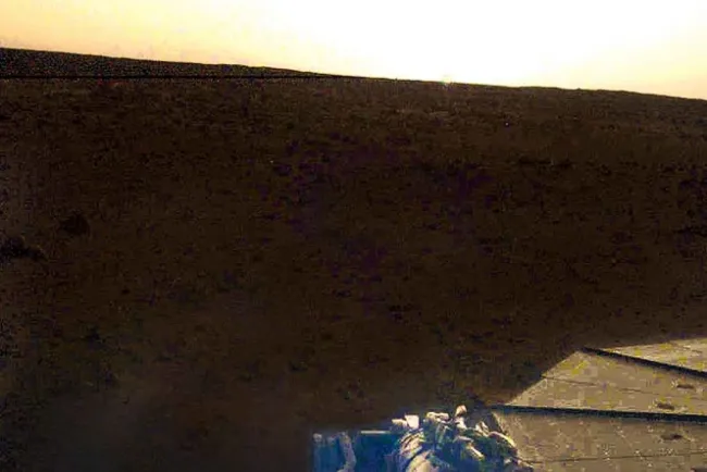 Así se ve el atardecer en Marte