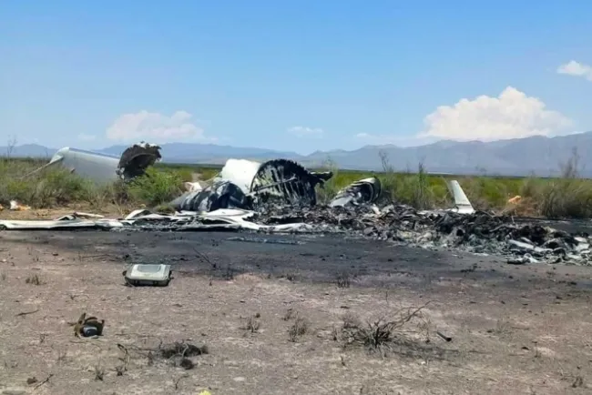 Hallan restos de las 13 víctimas de avionazo en Coahuila