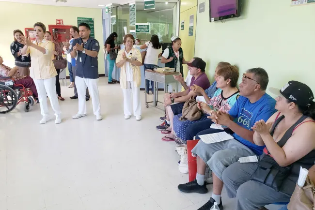 Promueve IMSS lavado de manos