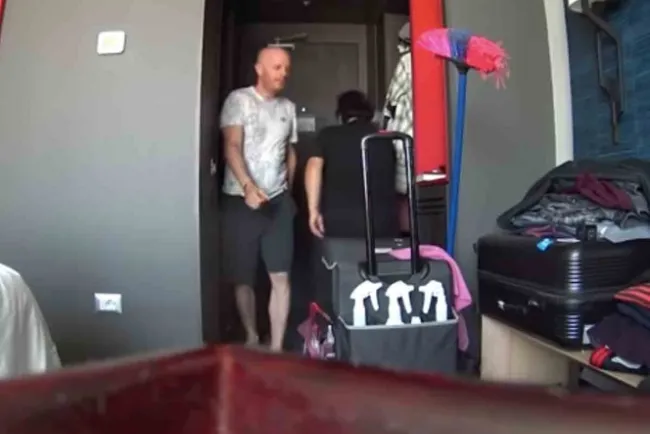 Facundo pone trampa y cacha a encargada de limpieza robándole