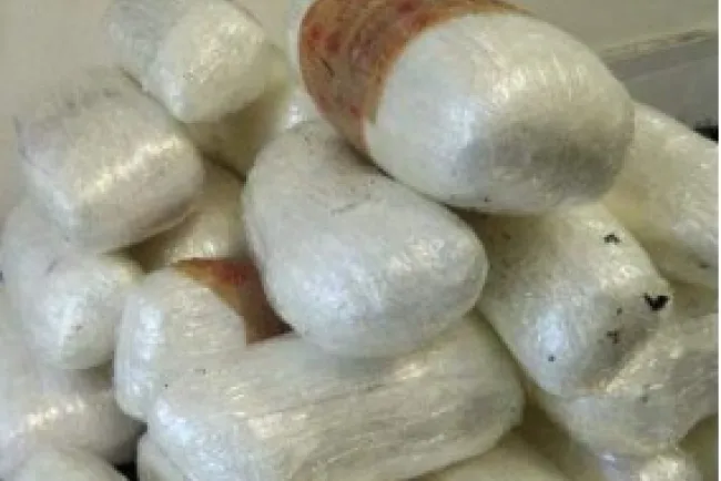 Detenida con
carga de cocaína