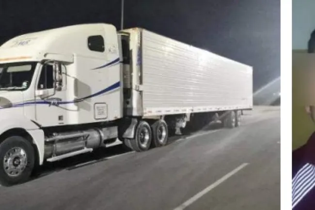 Detenido con tráiler robado