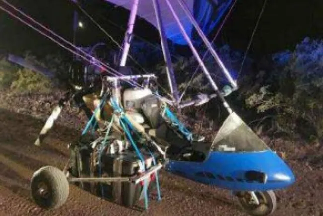 Incautan un avión
con metanfetamina