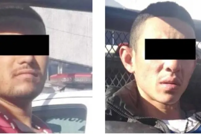 Detienen a ladrones en flagrancia de delito