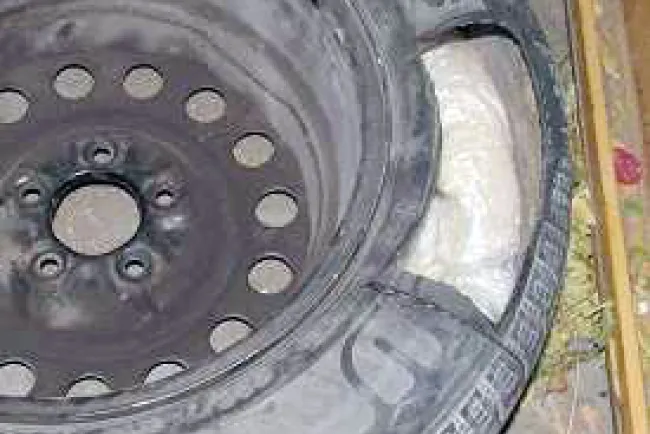 Llevaba mujer metanfetamina