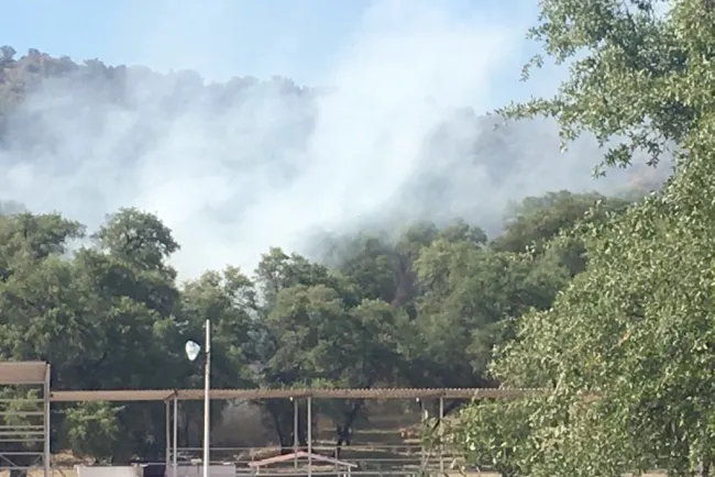 Continúa incendio en El Bellotoso