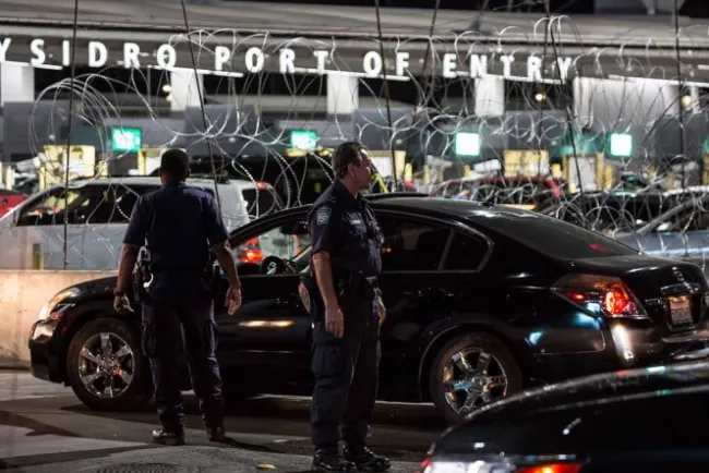 Balacera en garita de San Ysidro genera pánico; abaten a atacante