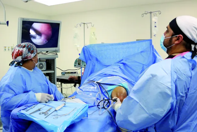 Realizan jornada de
cirugías de rodillas