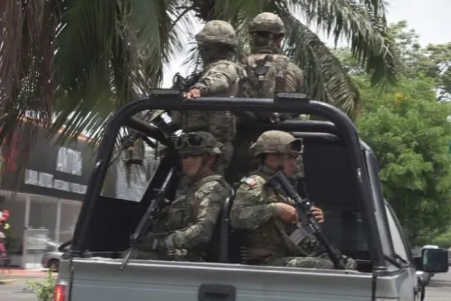 Llegan mandos militares a frontera sur de México