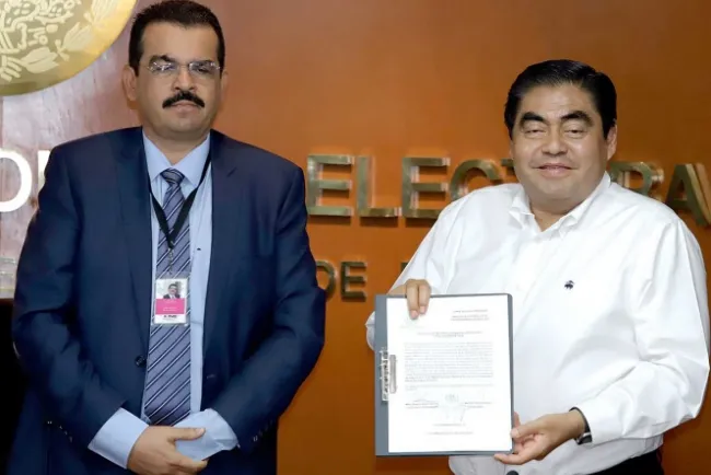 Ya es oficial: Barbosa, nuevo gobernador de Puebla